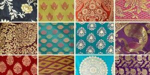 Cotton Satin Border Fabric