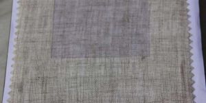 Solid Natural Linen Fabric