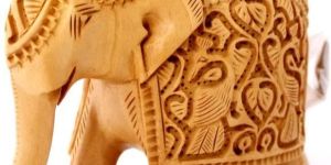 Wooden Elephant Statue