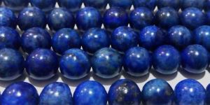 Natural Lazuli Lapis Gemstone Ball Beads