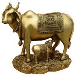 Brass Cow Statues