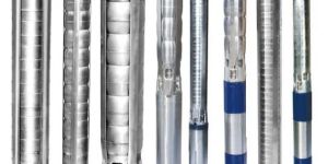 V6 Stainless Steel Borewell Submersible Pump Set (Water Filled)