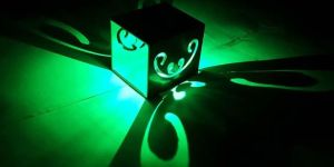 DecorAdda BUTTERFLY GREEN 1W LED Wall Ceiling Light