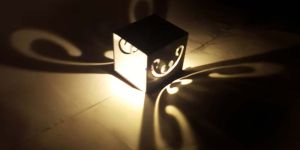 DecorAdda BUTTERFLY WARM WHITE 1W LED Wall Ceiling Light