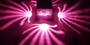 DecorAdda SUN RISE PINK 1W LED Wall Ceiling Light