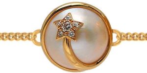 Pearl Studded Gold Plated Elegant Rakhi