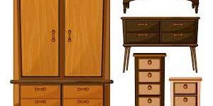 Wooden Home Furniture Set