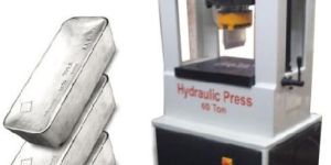 Silver Bar (Plate) Cutting Hydraulic Press Machine