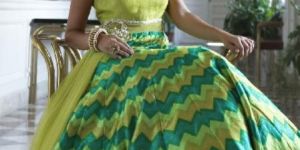 Bhagalpuri Digital Printed Gown JN2703