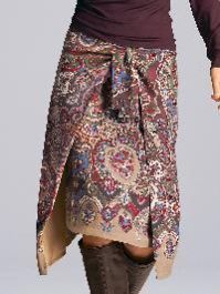 Wrap around Skirt in India