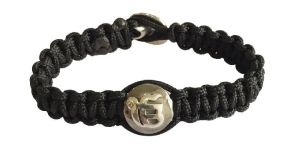 Silver Mens Ik Onkar Bracelet