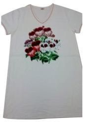 Ladies V Neck Long T-Shirts