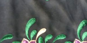 EMBROIDERED POLYESTER FABRIC