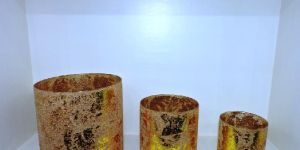 Glass T-Light Candle Holder