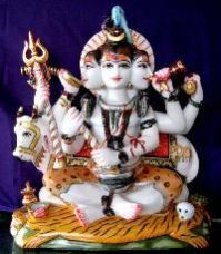 Marble Lord Shiva Statue