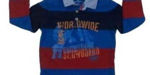 Boys Full Sleeve Polo T-Shirt