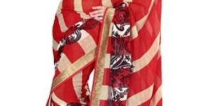 Marble Chiffon Printed Saree