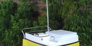 Fiber ICE CREAM CART