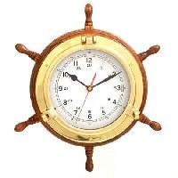 Ship Wheel Clock