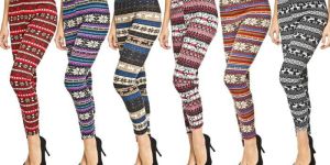 Ladies Printed Leggings