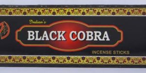 Indian's Black Cobra Floral Sticks