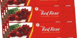 Indian's Red Rose Incense Sticks