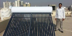 Evacuated Tube Solar Water Heater