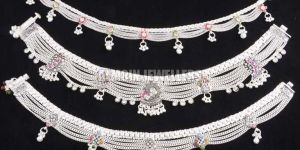Silver Anklets