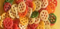 Coloured Wheel Shaped Fryums