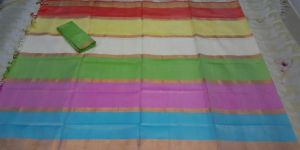 Uppada 6 Colour Pure Silk Sarees