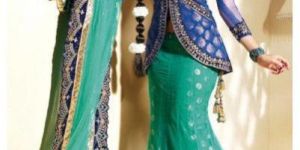 FISH CUT KALIDAR GHAGRA CHOLI