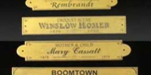 Brass Nameplates