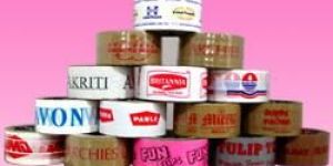 Printed Cello Tape, Brown Tape