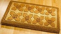 Coir Fibre Inlaid Mats