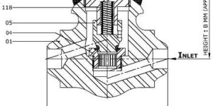 Forged Steel Check Valve (Pressure Class 1500 through 2500)