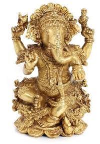 Brass Carving Ganesha Statues