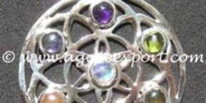 Chakra Star Pendants