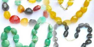 Wholesale Gemstone Faceted Necklaces