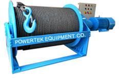 40 Ton Electric Winch With Control Panel