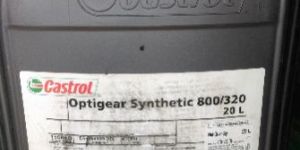 Castrol Optigear Synthetic 800/320 Gear Oil