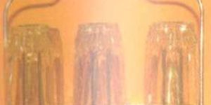 Stainless Steel Table Mounted Glass Holder