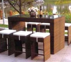Wicker Bar Furniture