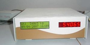 Alpha Numeric Weight Indicator