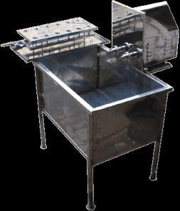 Semi Automatic Bottle Washing Machine