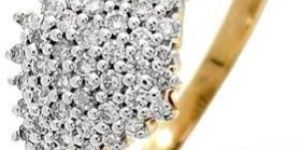 Gold Diamond Ring - Dr 005