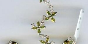 Gold Multi Gemstone Necklace - Ggneck 002