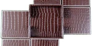 Leather Square Coasters