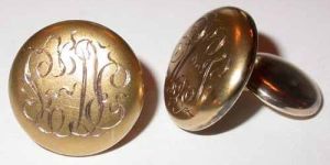 Brass Cufflinks