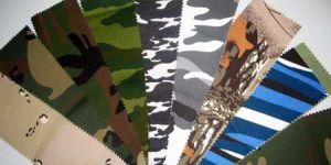 Cotton Camouflage Printed Fabric