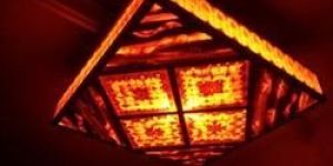 Wooden Large Chandelier